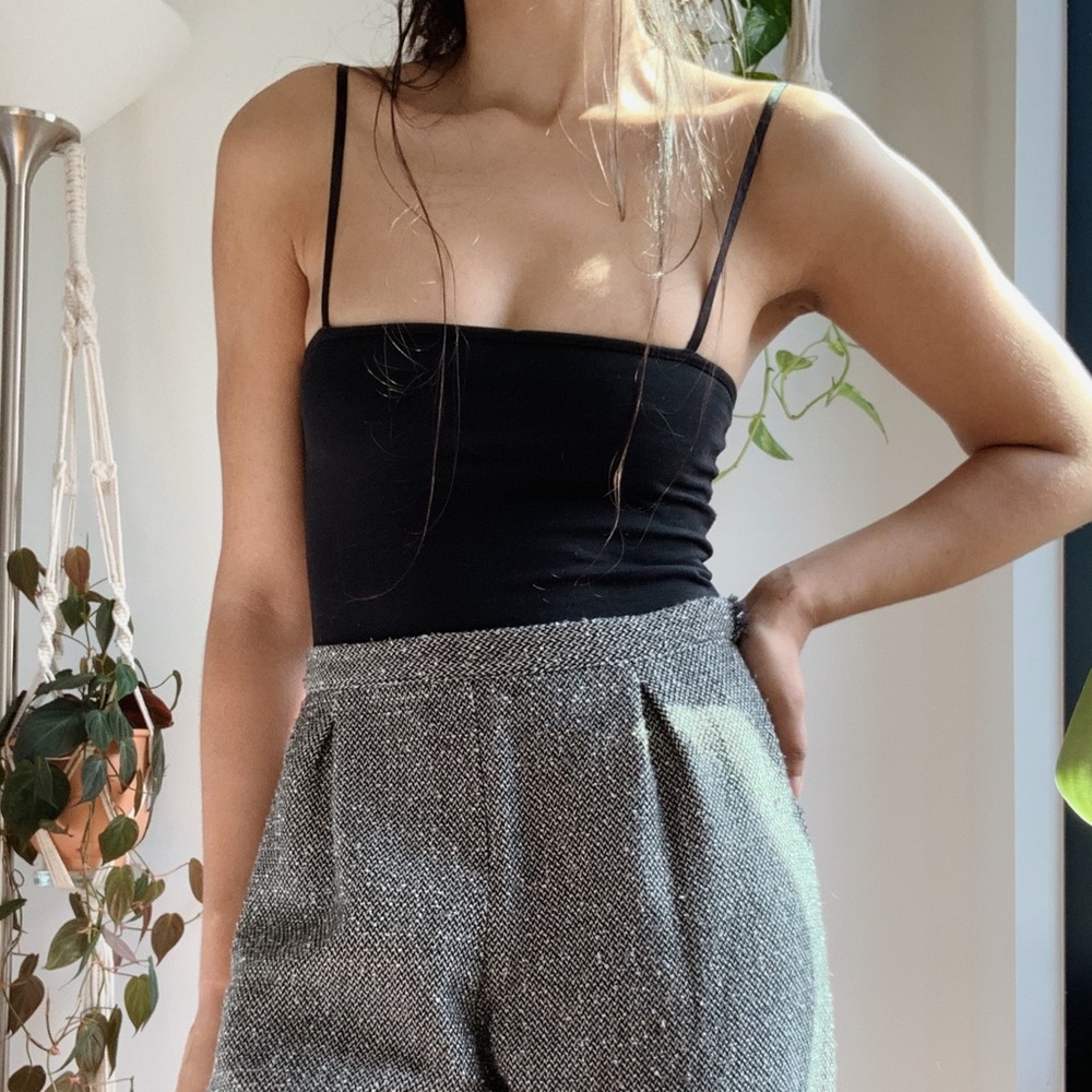 Black Leotard Top